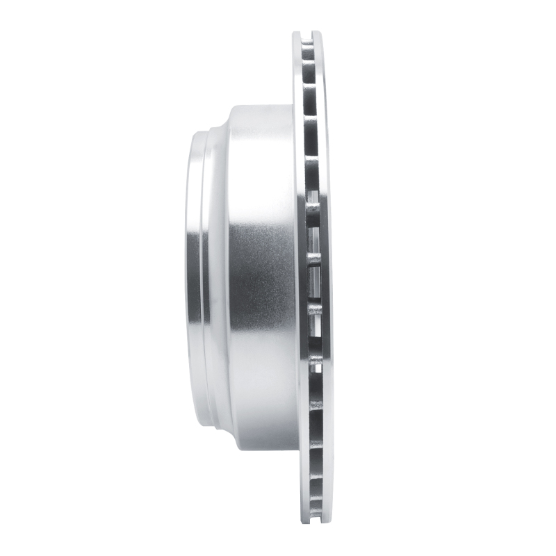 Acura SLX Brake Rotor (1) - Rear Left - R1 Concepts - Drilled & Slotted - Silver - `92-`04
